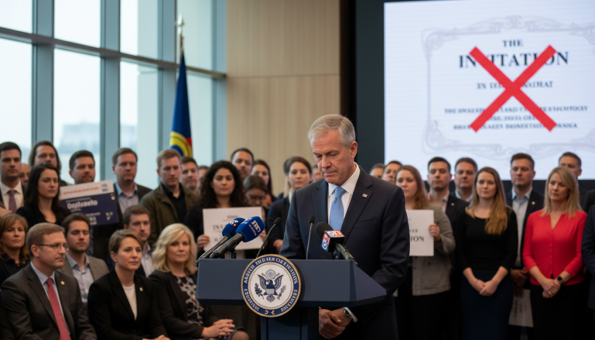 Ambassador Mark Wiseman apologizes after English-only invitation sparks backlash
