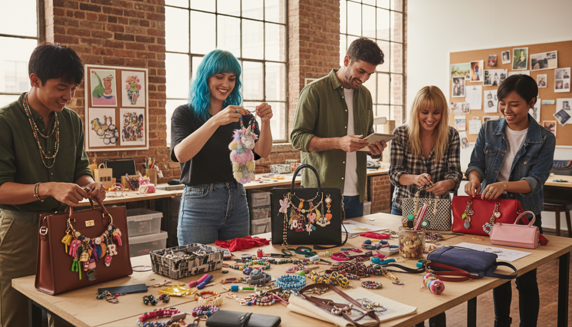 Bag charms surge as young designers revive nostalgic accessory trend