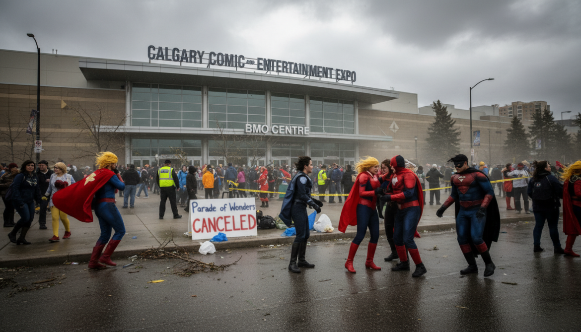 Calgary Comic and Entertainment Expo opens despite 90 km/h winds, Parade of Wonders canceled