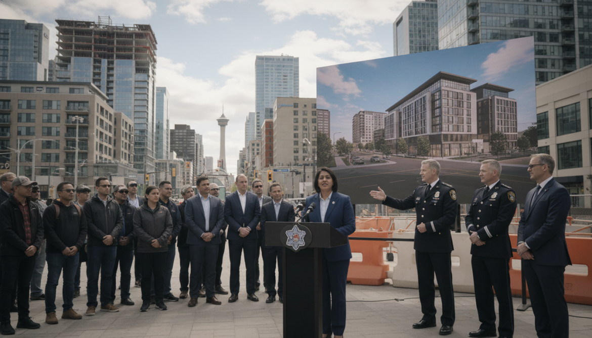 Calgary launches study to build first downtown police station