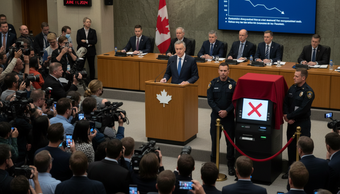 Canada announces ban on cryptocurrency ATMs to curb fraud and money laundering