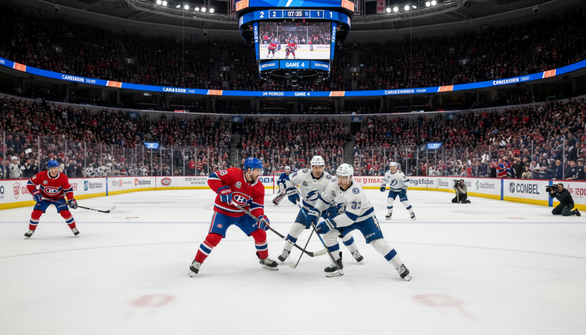 Canadiens host Lightning in Game 4 seeking 3-1 series lead