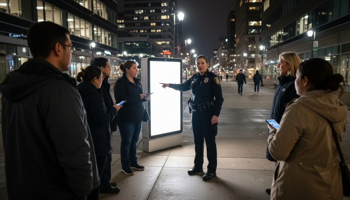 Edmonton police warn public to stay vigilant and move to well-lit areas