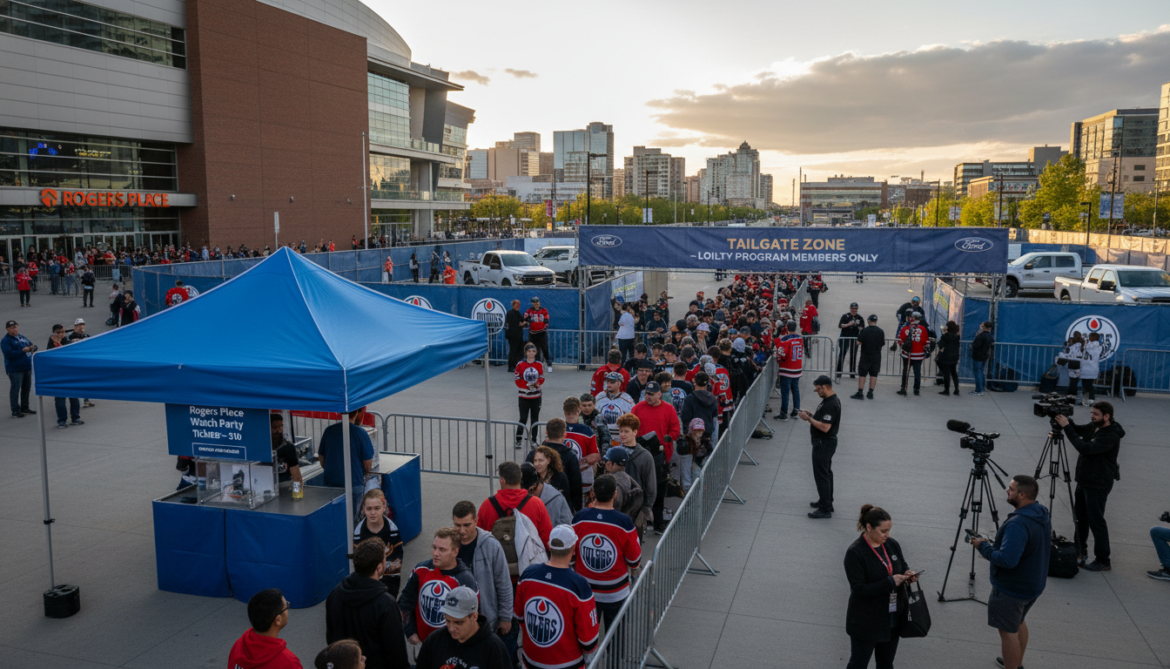 Oilers sell $10 Rogers Place watch tickets while Ford Tailgate requires LOILTY