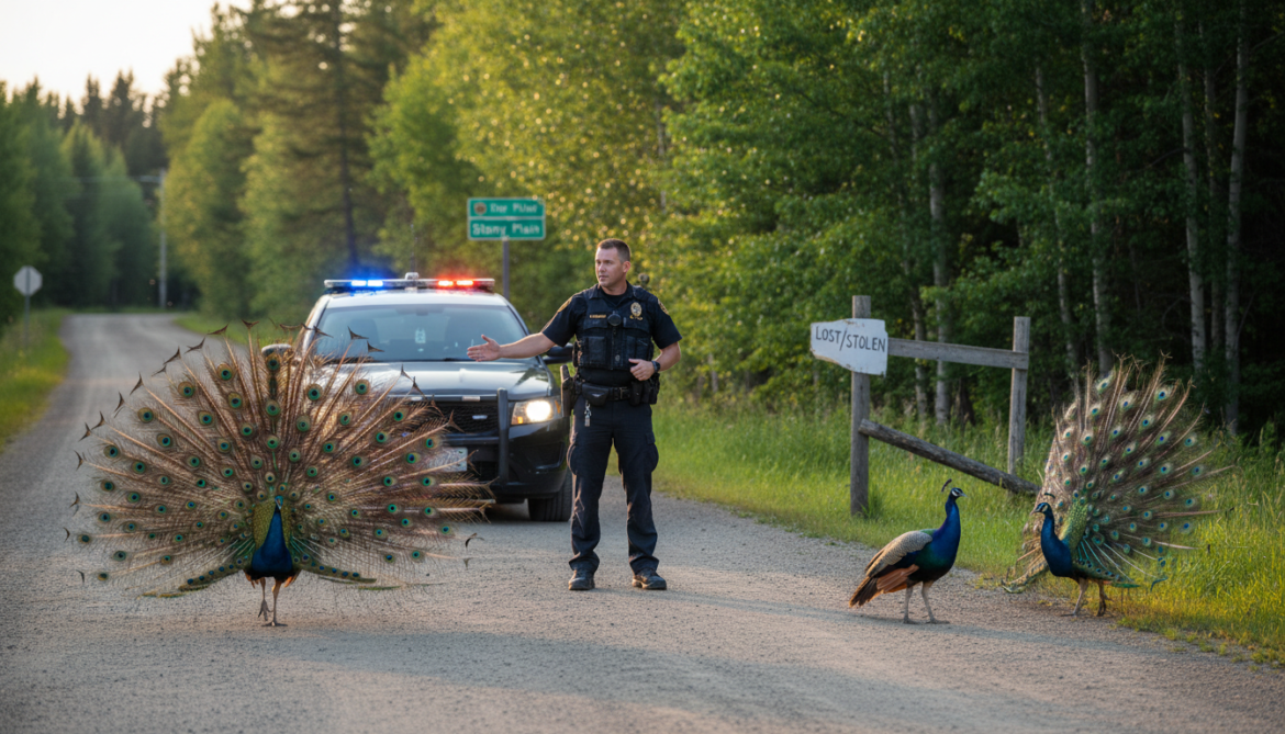Parkland RCMP seek public help locating stolen Stony Plain truck with peacocks