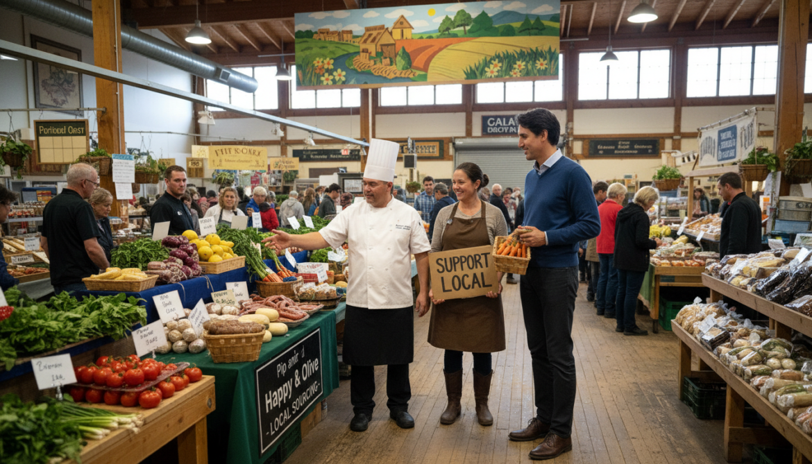Pip and Happy & Olive promote local sourcing in Old Strathcona