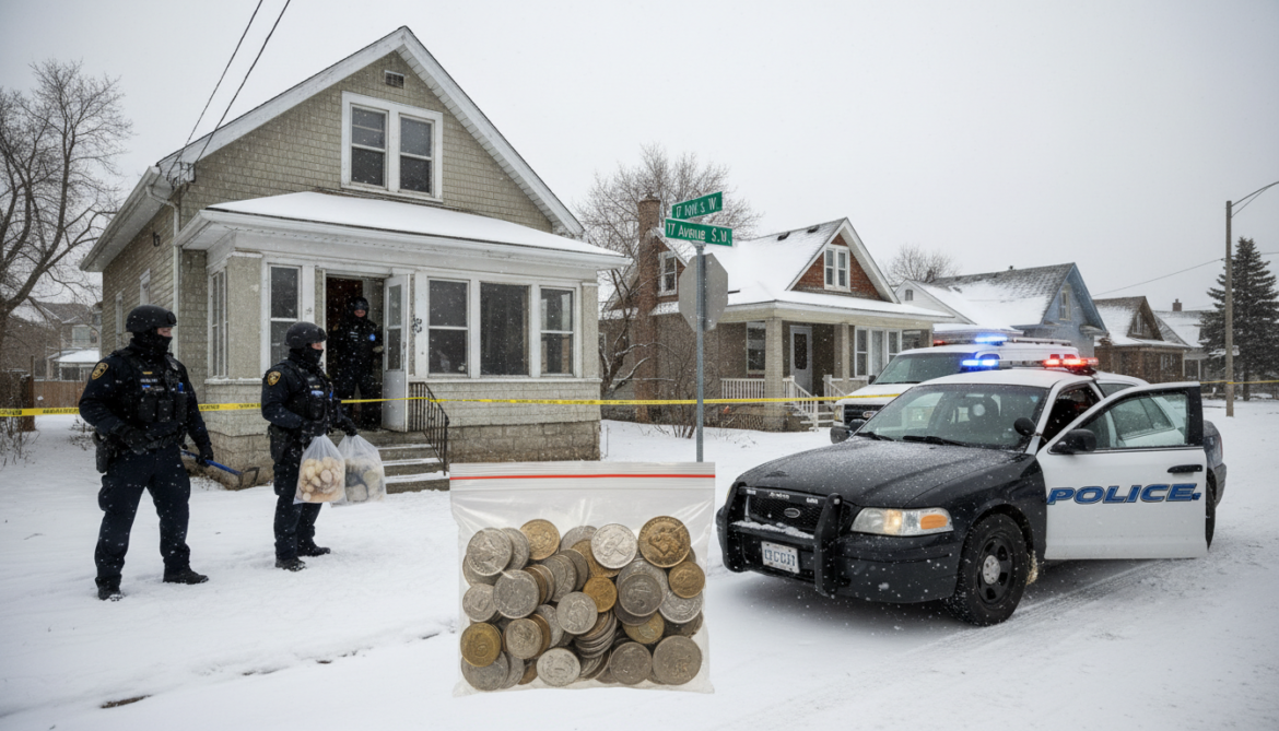 Police execute 17 Avenue S.W. warrants seize rare coins and human teeth valued $34,915