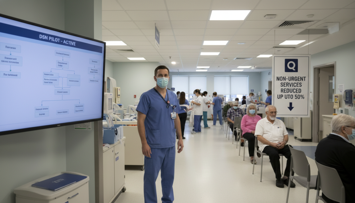 Quebec activates DSN pilot May 9, reduces nonurgent services up to 50%