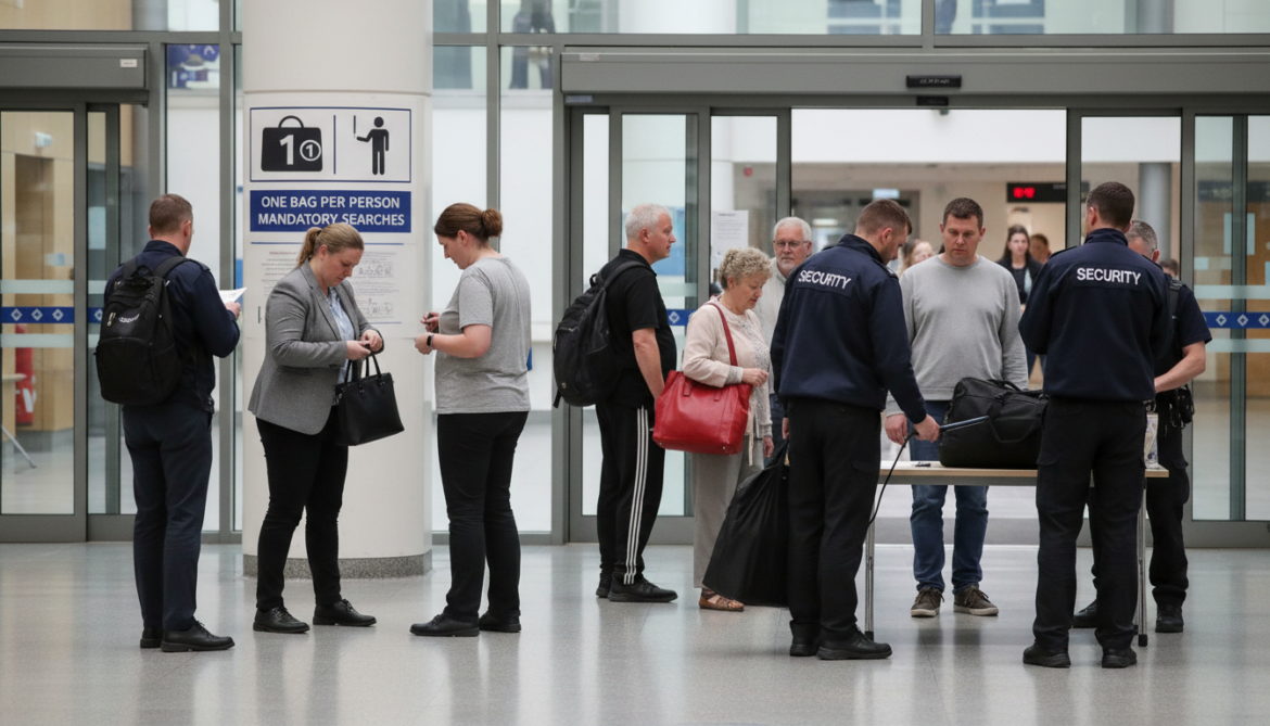 Royal Alexandra Hospital announces one bag per person policy and mandatory searches