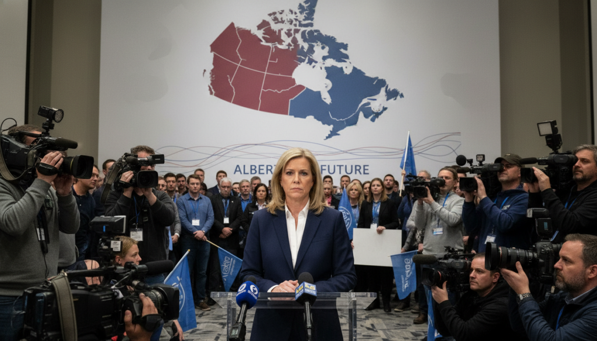 Smith Faces Scrutiny as Alberta Campaigning Over Staying in Canada Intensifies