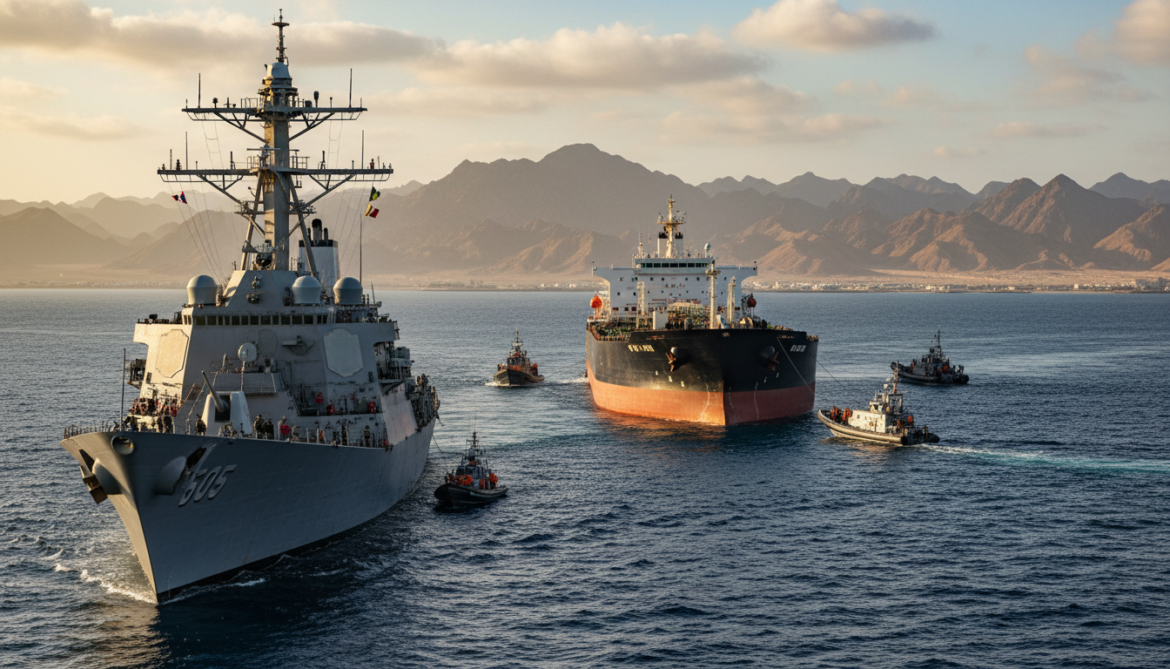 Strait of Hormuz Standoff Escalates as Iran Refuses to Reopen and US Inspects Tanker