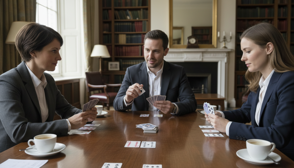 Trick-taking Card Games Reveal How Trumps and Partnerships Decide Each Trick