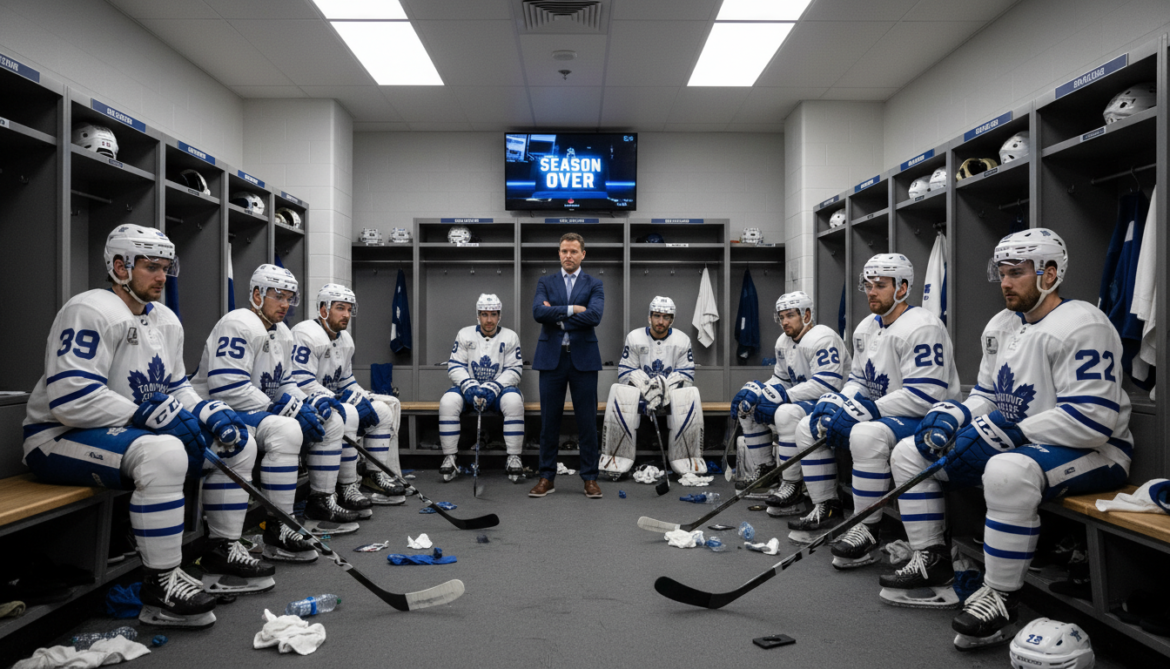 Maple Leafs grade 33 contracted players after disappointing 2025–26 season