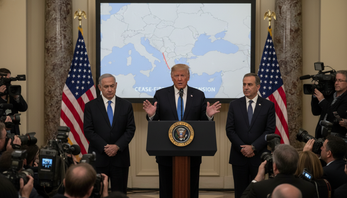 Trump Announces Three-Week Cease-Fire Extension Between Israel and Lebanon