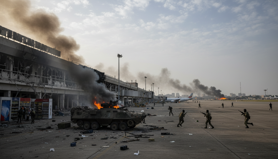 Armed groups attack Bamako and main airport in coordinated nationwide assault