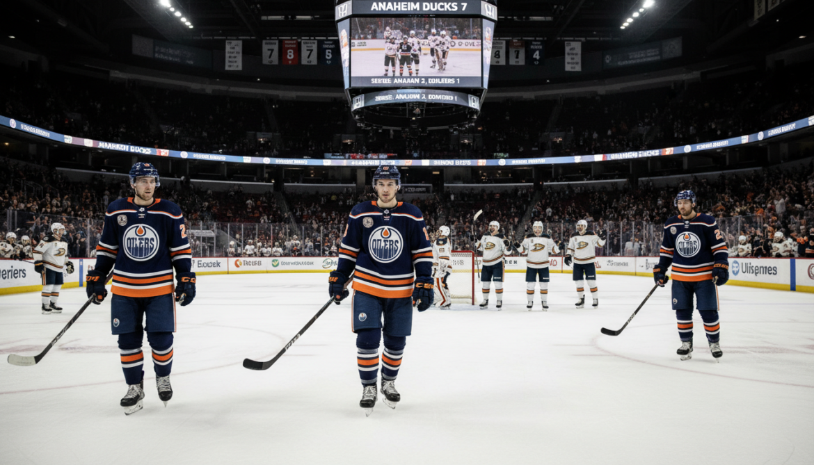 Edmonton Oilers seek defensive overhaul after 7-4 Anaheim loss, trail Ducks 2-1