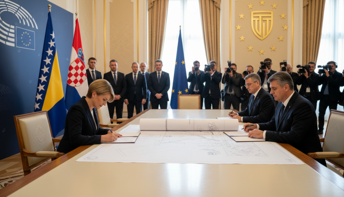 Bosnia signs Trump-linked gas pipeline with Croatia amid EU accession warning