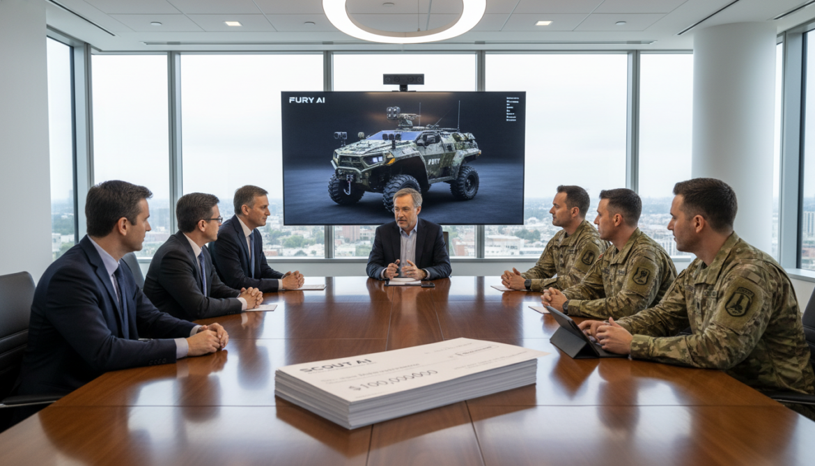 Scout AI raises $100M to train Fury autonomous ATVs for battlefield use