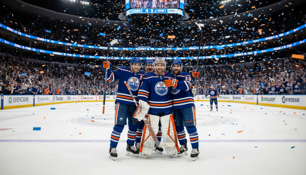 Edmonton Oilers stave off elimination with 4-1 win ahead of Game 6