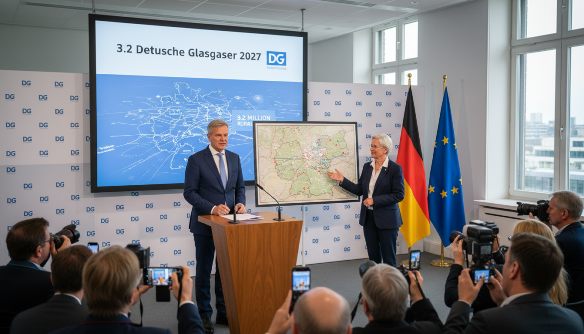 Deutsche Glasfaser secures funding to connect 3.2 million rural households by 2027