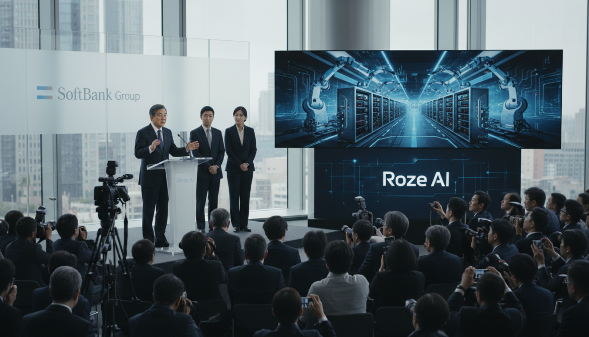 SoftBank plans Roze AI to automate US data center construction and pursue IPO