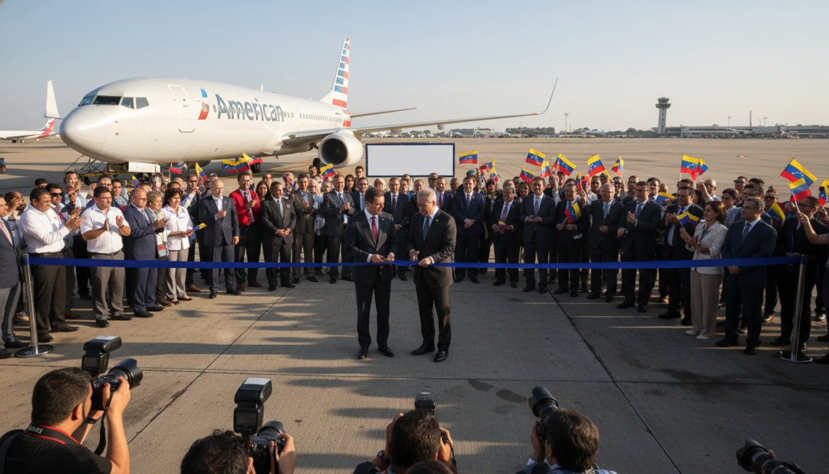 U.S.-Venezuela Direct Flights Resume After Seven Years as American Airlines Restarts Service