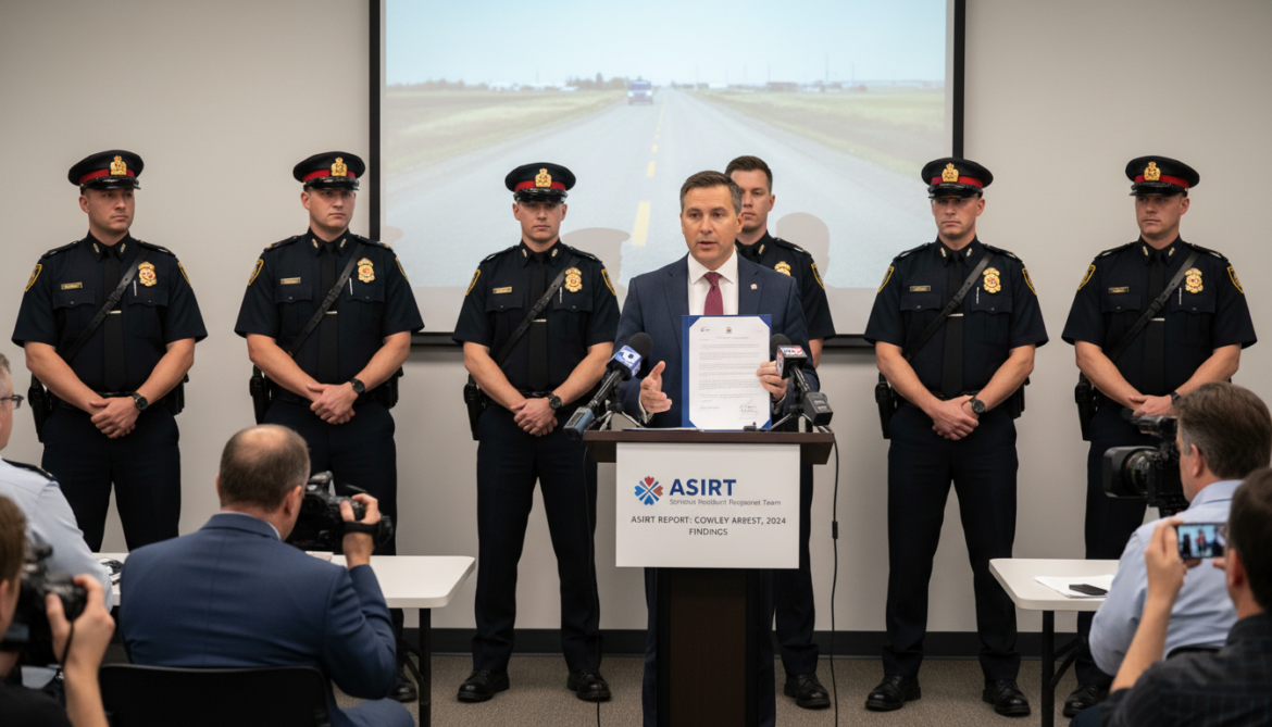 ASIRT clears RCMP officers after finding force reasonable in 2024 Cowley arrest