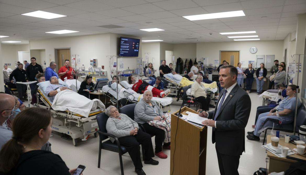 Alberta emergency department overcrowding left patient in waiting room, AMA president confirms