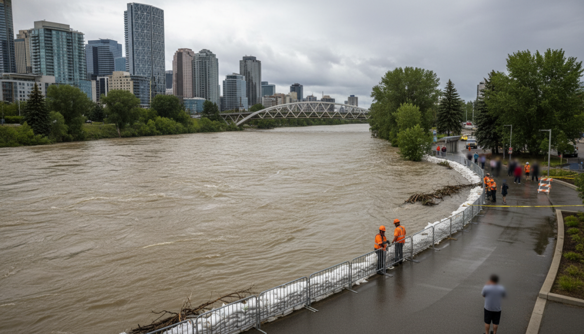 Bow River faces high streamflow advisory as flooding risk rises