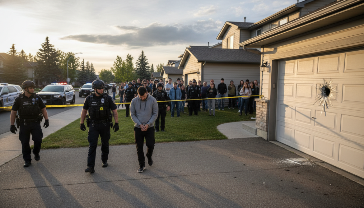 Calgary Police Arrest Man After Northeast Neighbourhood Standoff and Garage Shooting
