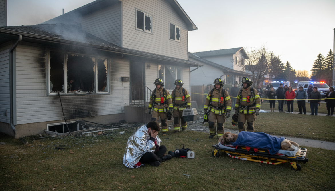 Calgary basement fire injures one resident and kills three pets in Thorncliffe