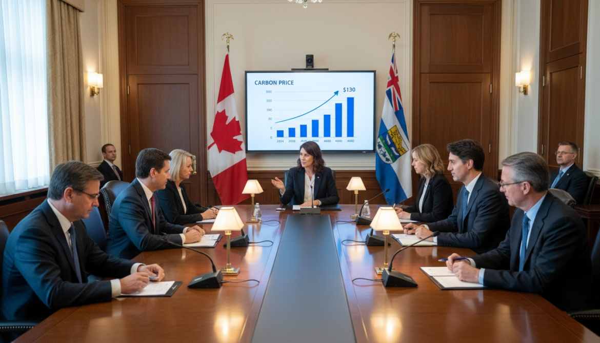 Canada agrees $130 carbon price by 2040 in Alberta deal