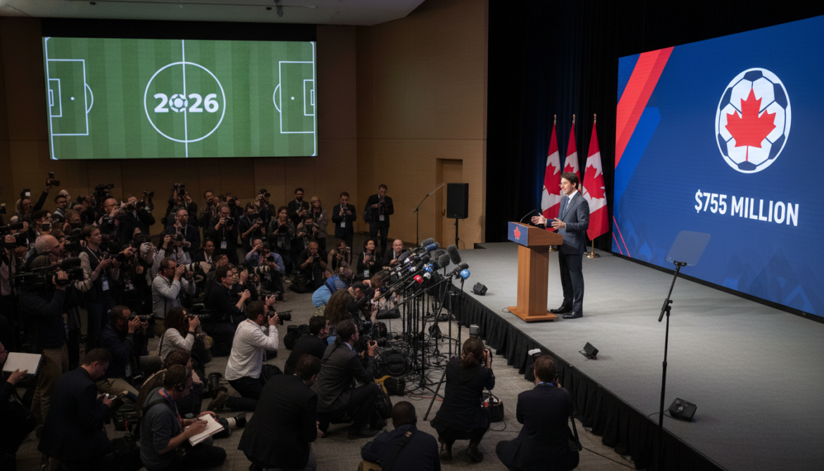 Canada pledges $755 million to soccer development ahead of World Cup 2026