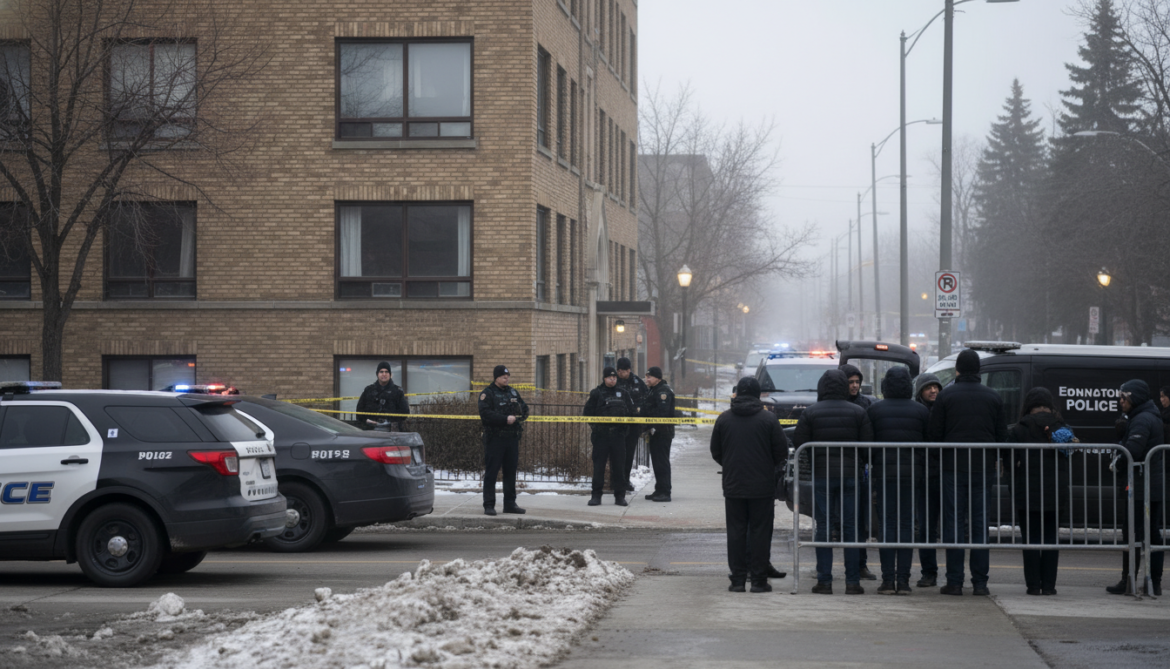 Edmonton toddler found dead in Jasper Avenue building as police investigate