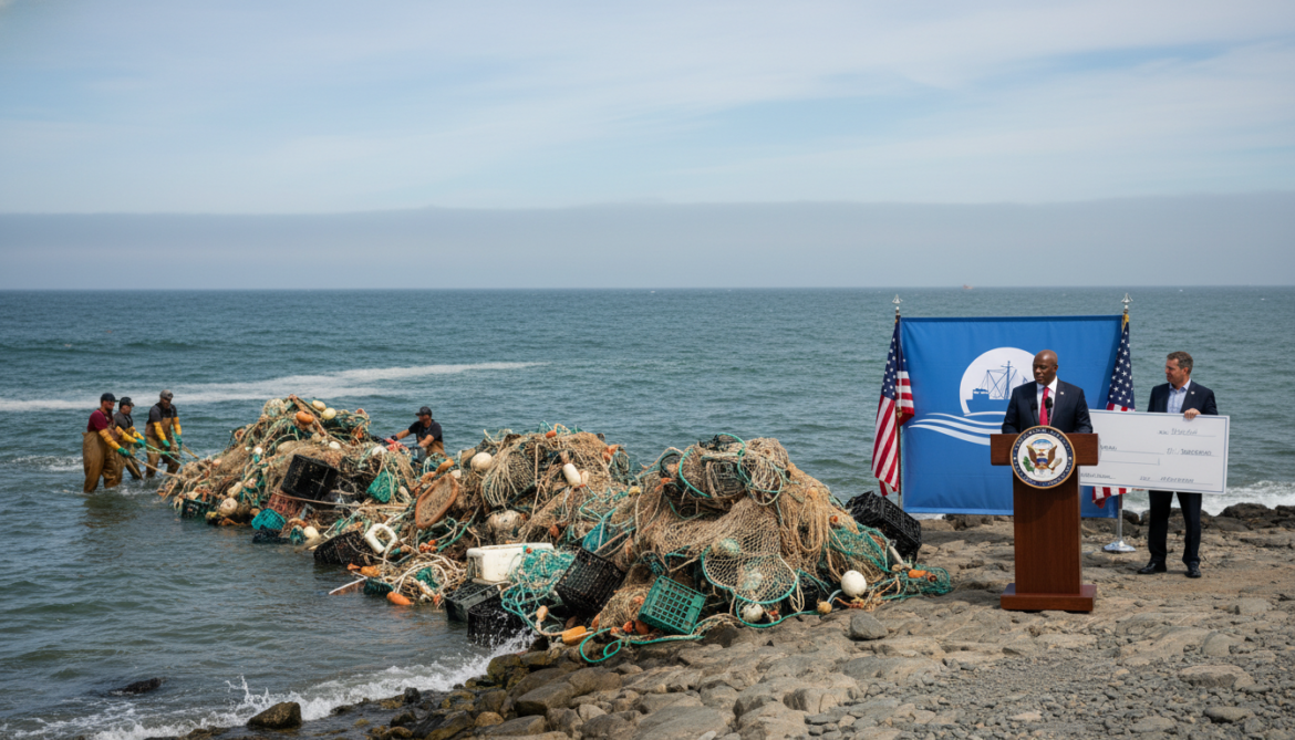 Ghost fishing gear targeted as federal government launches $15 million cleanup call