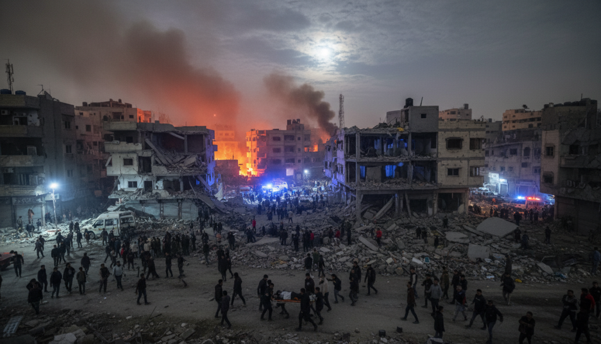 Israel intensifies Gaza strikes as civilian toll rises after Iran ceasefire