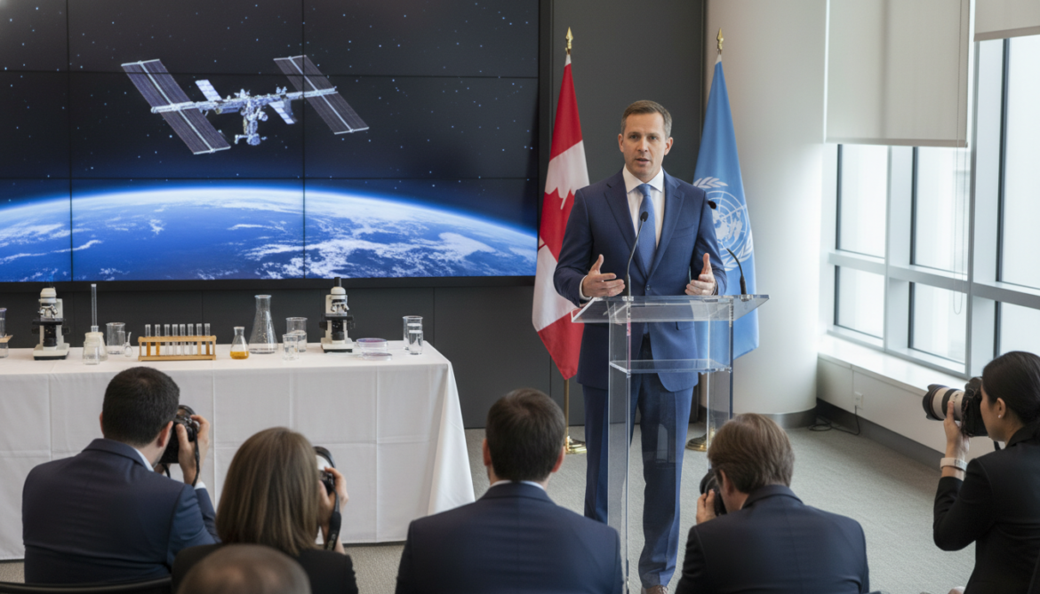 Kutryk Confirms Responsibility for Operating and Maintaining Space Station, Focuses on Science