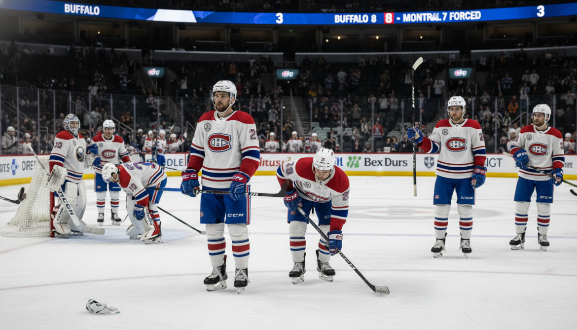 Montreal Canadiens collapse in 8-3 loss to Buffalo Sabres, Game 7 forced