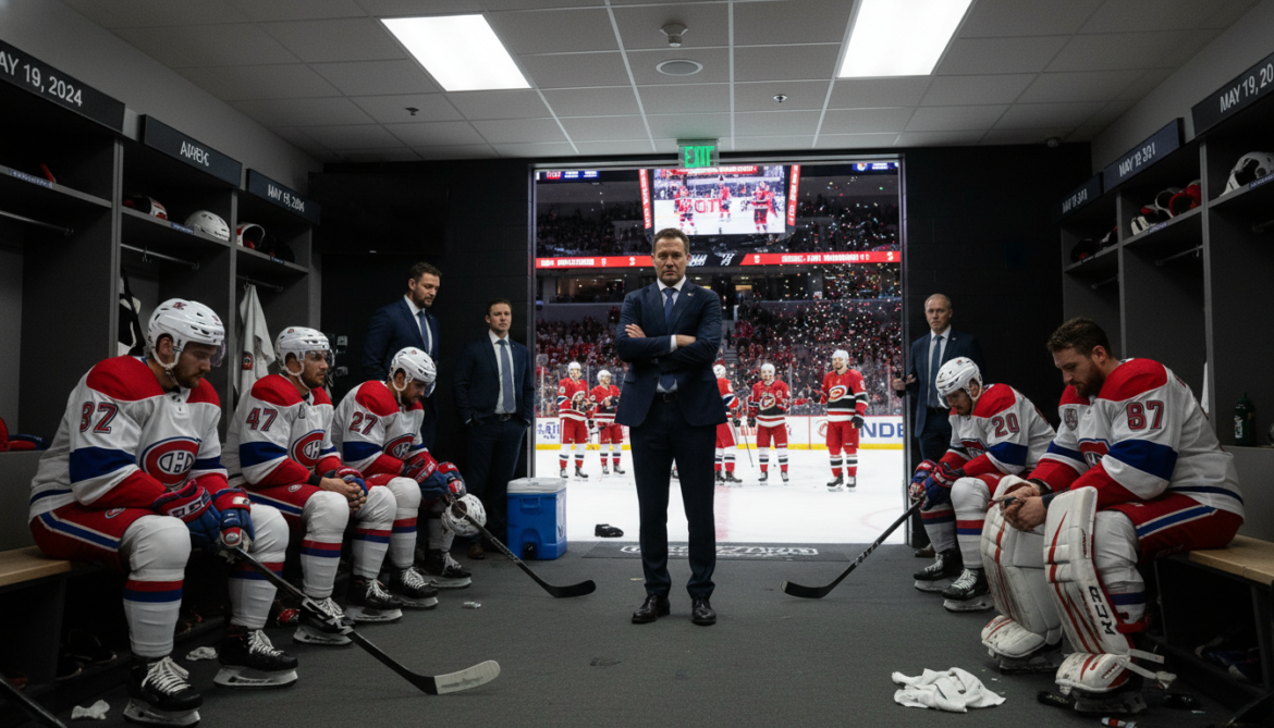 Montreal Canadiens eliminated from playoffs by Carolina Hurricanes in five games