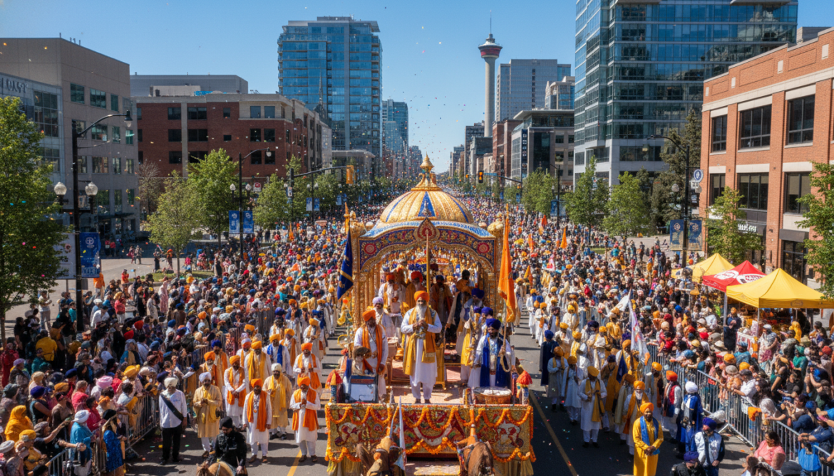 Nagar Kirtan Parade in Calgary draws 80,000 for Vaisakhi celebration
