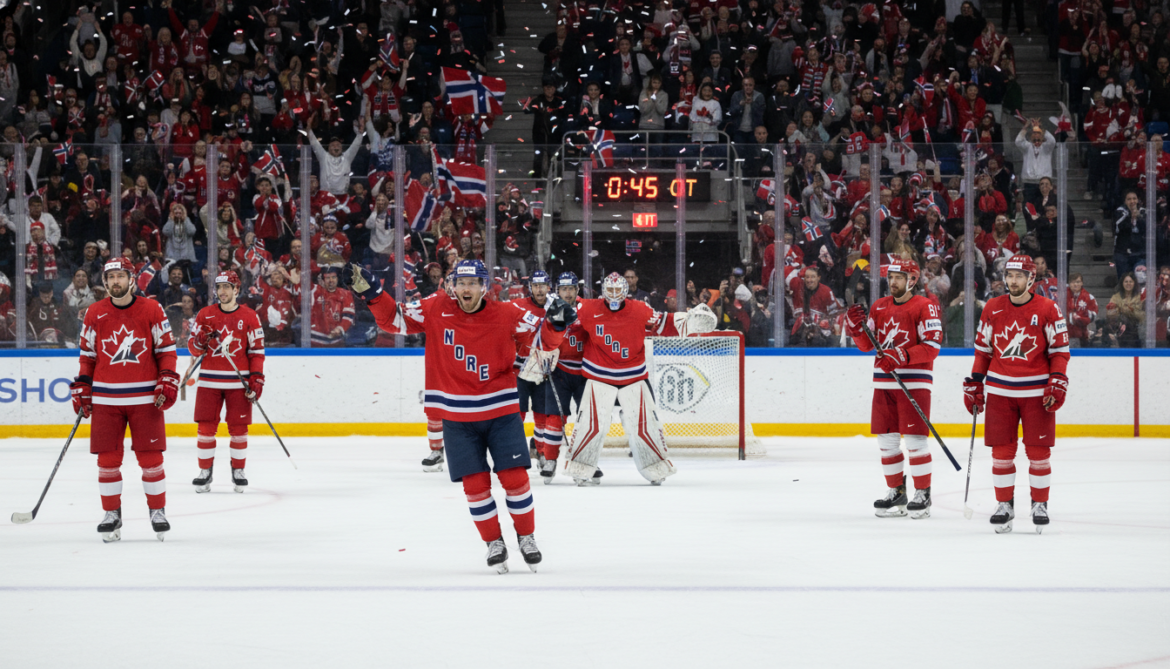 Norway clinches first IIHF World Championship medal with overtime win over Canada