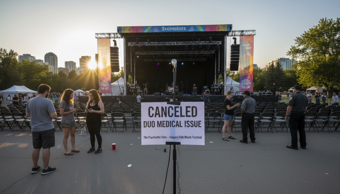 Psychedelic Furs cancel Calgary Folk Fest appearance after medical issue