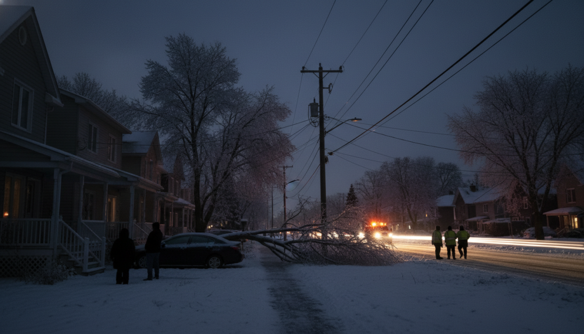 Quebec Storms Cut Power to More Than 75,000 Homes
