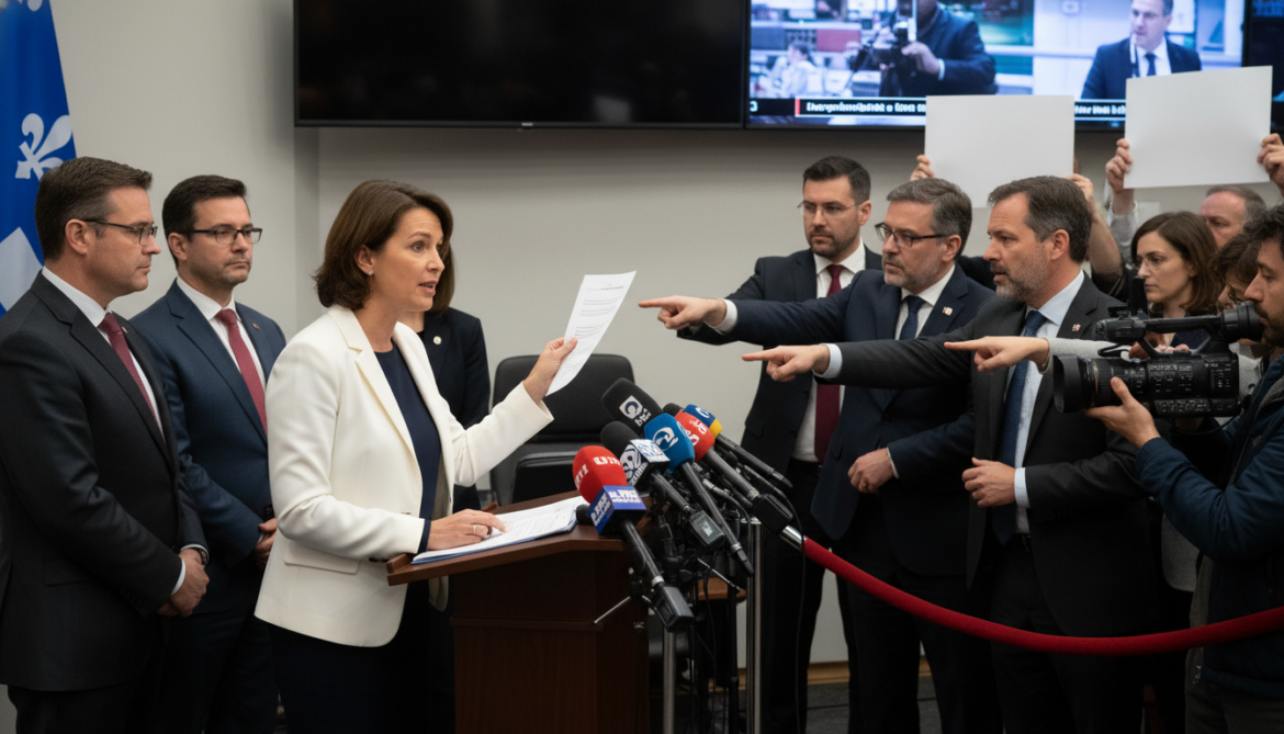 Quebec cost-of-living measures announced by Fréchette prompt opposition accusations of electioneering