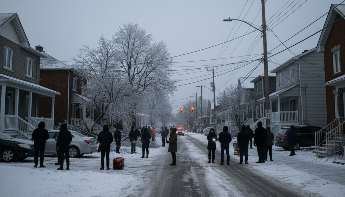 Quebec power outages leave nearly 55,000 households without electricity Saturday morning