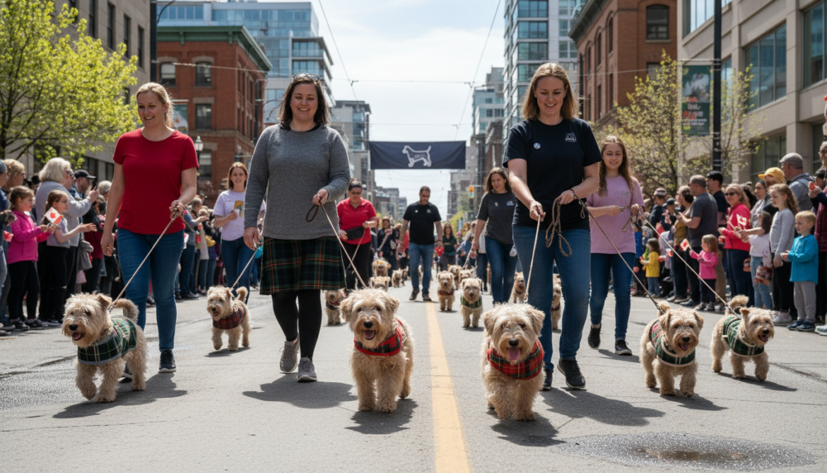 Rare Dandie Dinmont terriers to strut in Edmonton June 6 parade