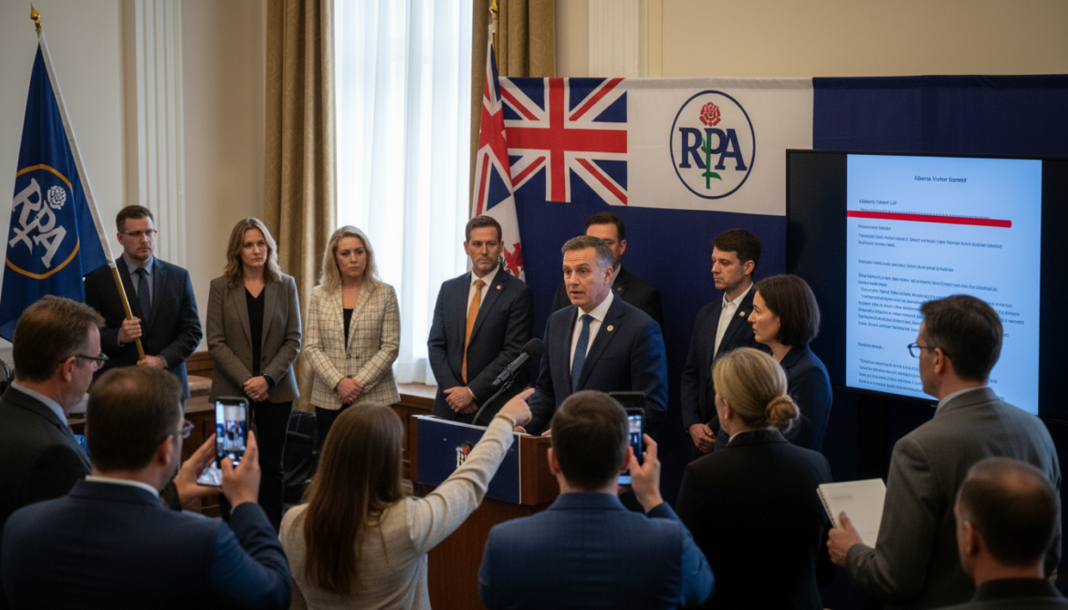Republican Party of Alberta allegedly shares Alberta voter list with separatist group