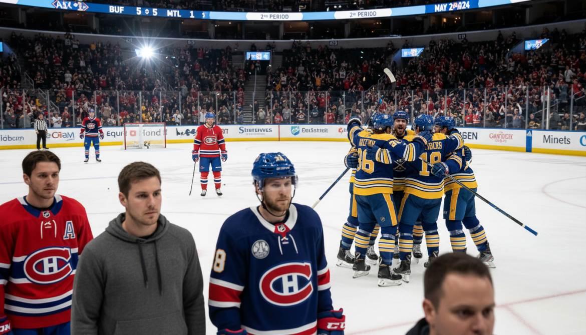 Sabres' dominant run threatens Canadiens' chances in second-round NHL series