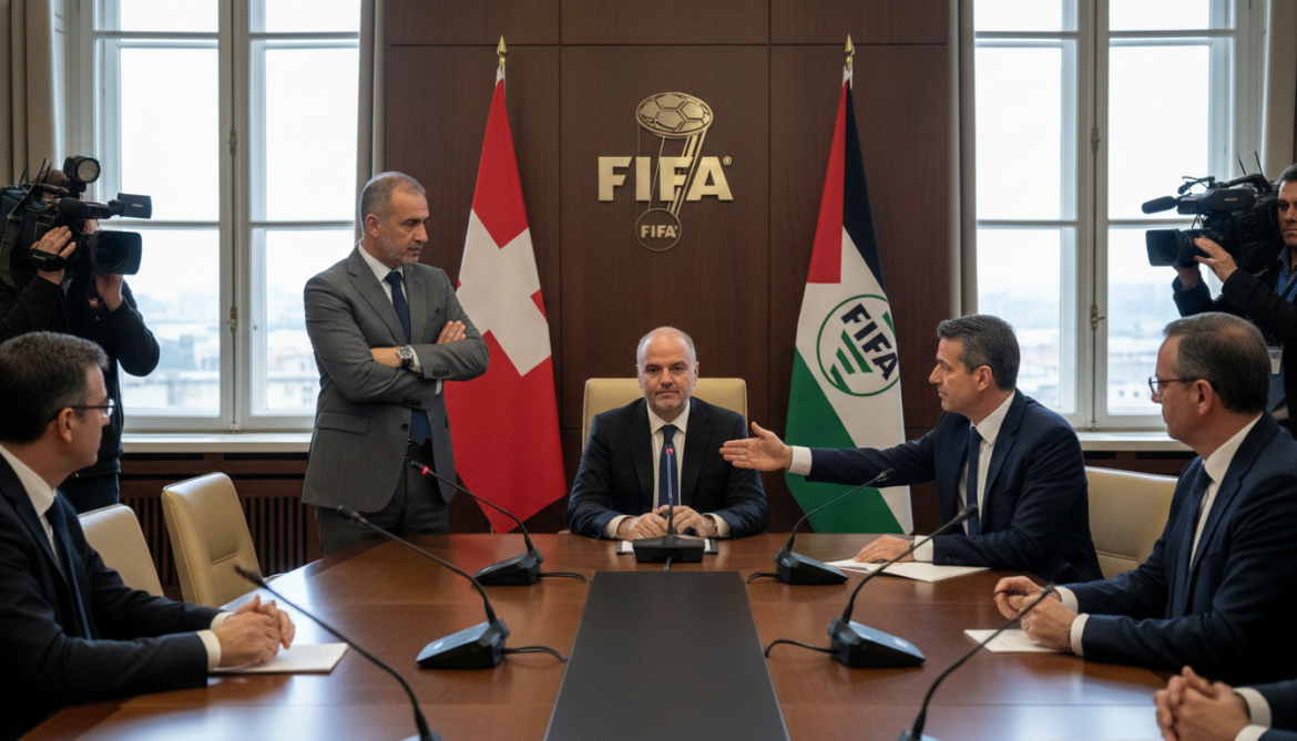 FIFA invites Palestinian and Israeli FA leaders as Palestine FA refuses handshake