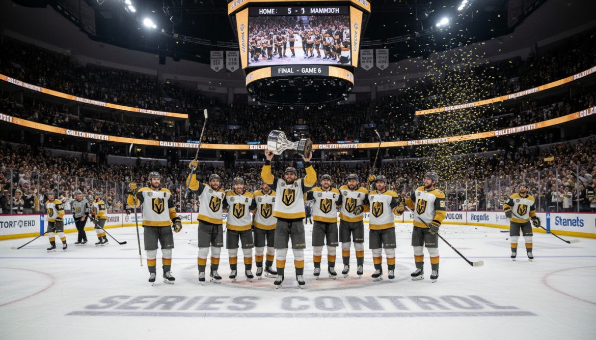 Golden Knights rout Mammoth 5-1 in Game 6 to seize series control